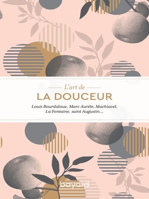 cover image of L'art de la douceur